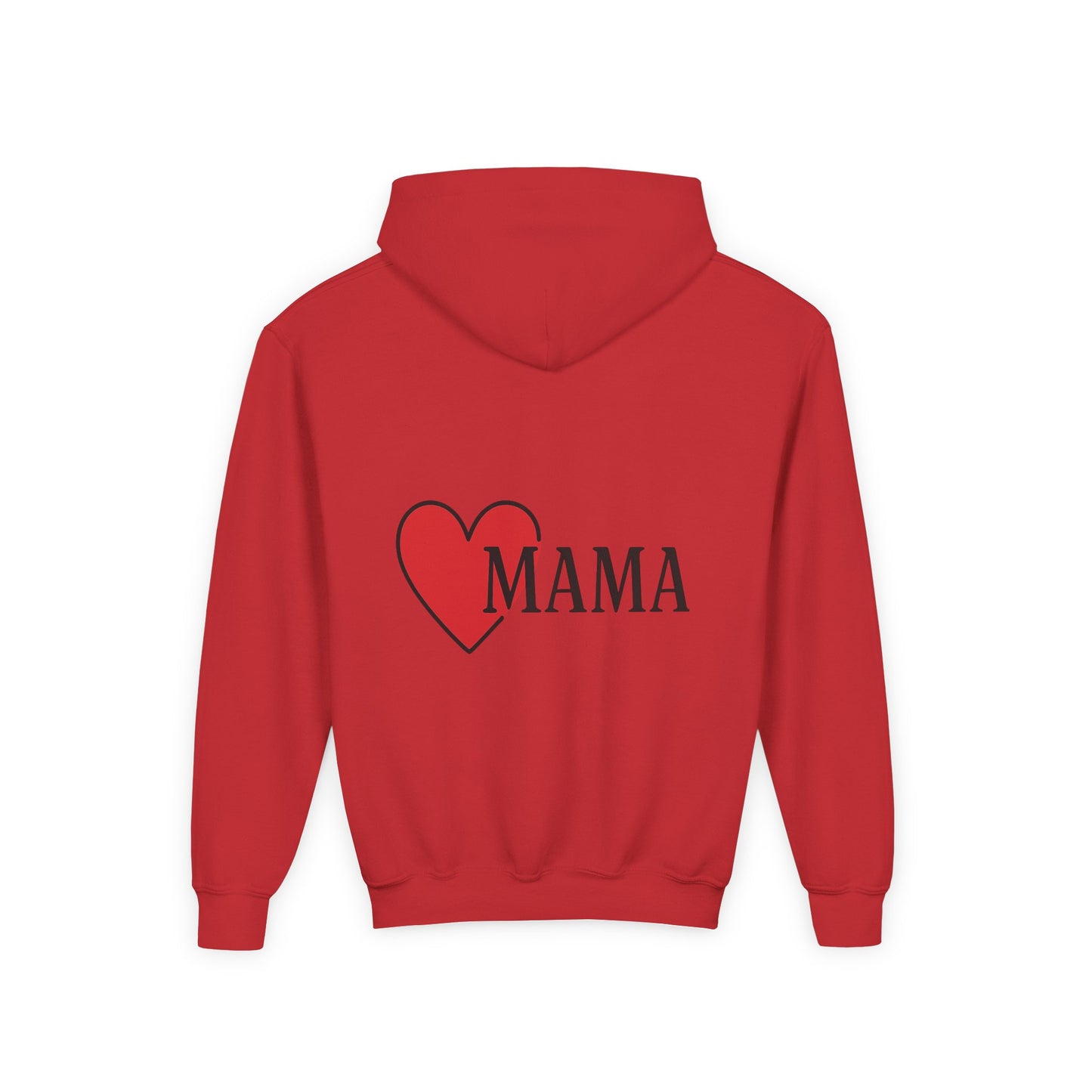 Heartfelt Mama Youth Hoodie – Cozy Gift for Kids