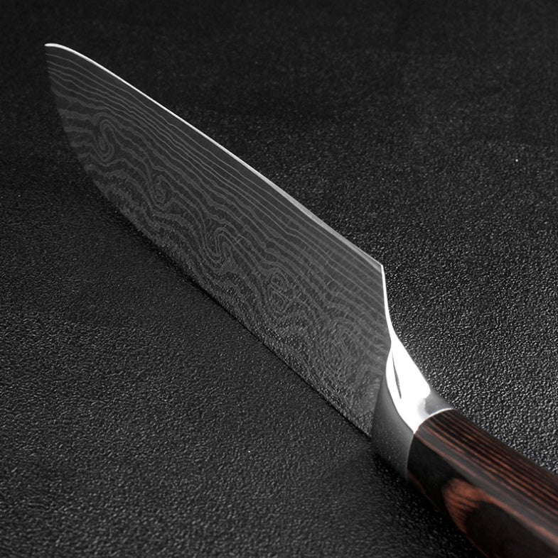 7-Inch Chef Knife – Razor-Sharp 7Cr17 Steel