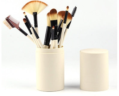 12pcs Makeup Brush Set – Value packed essentials for blush, eyeshadow, eyelash and highlighter