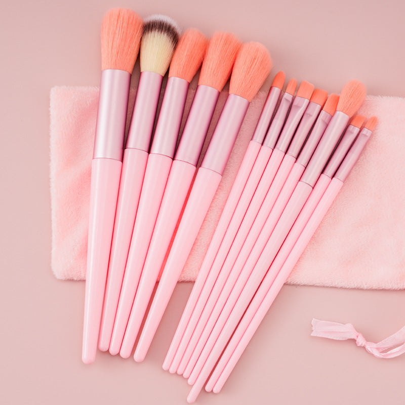 13Pcs Makeup Brush Set – Soft, Stylish & Complete