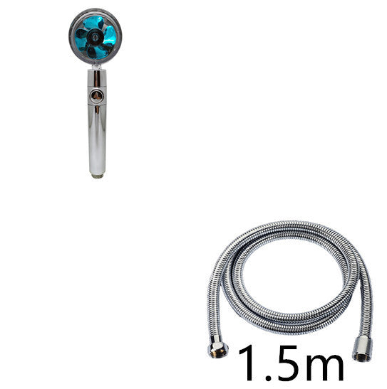 Propeller Driven Shower Head – Turbo Pressure, Save