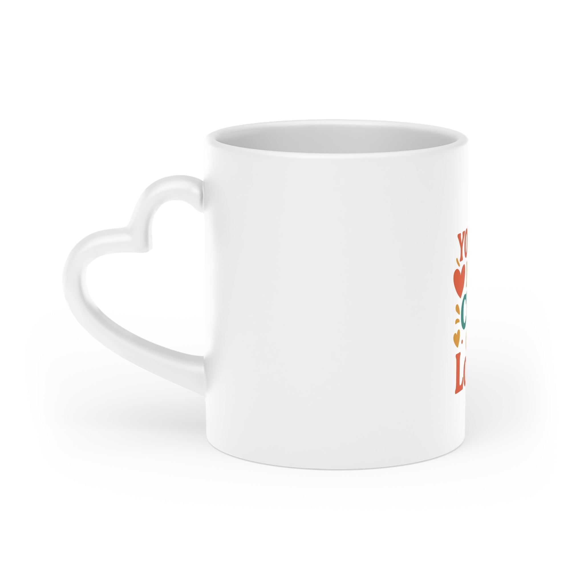 Mug with heart design, ideal for love celebrations