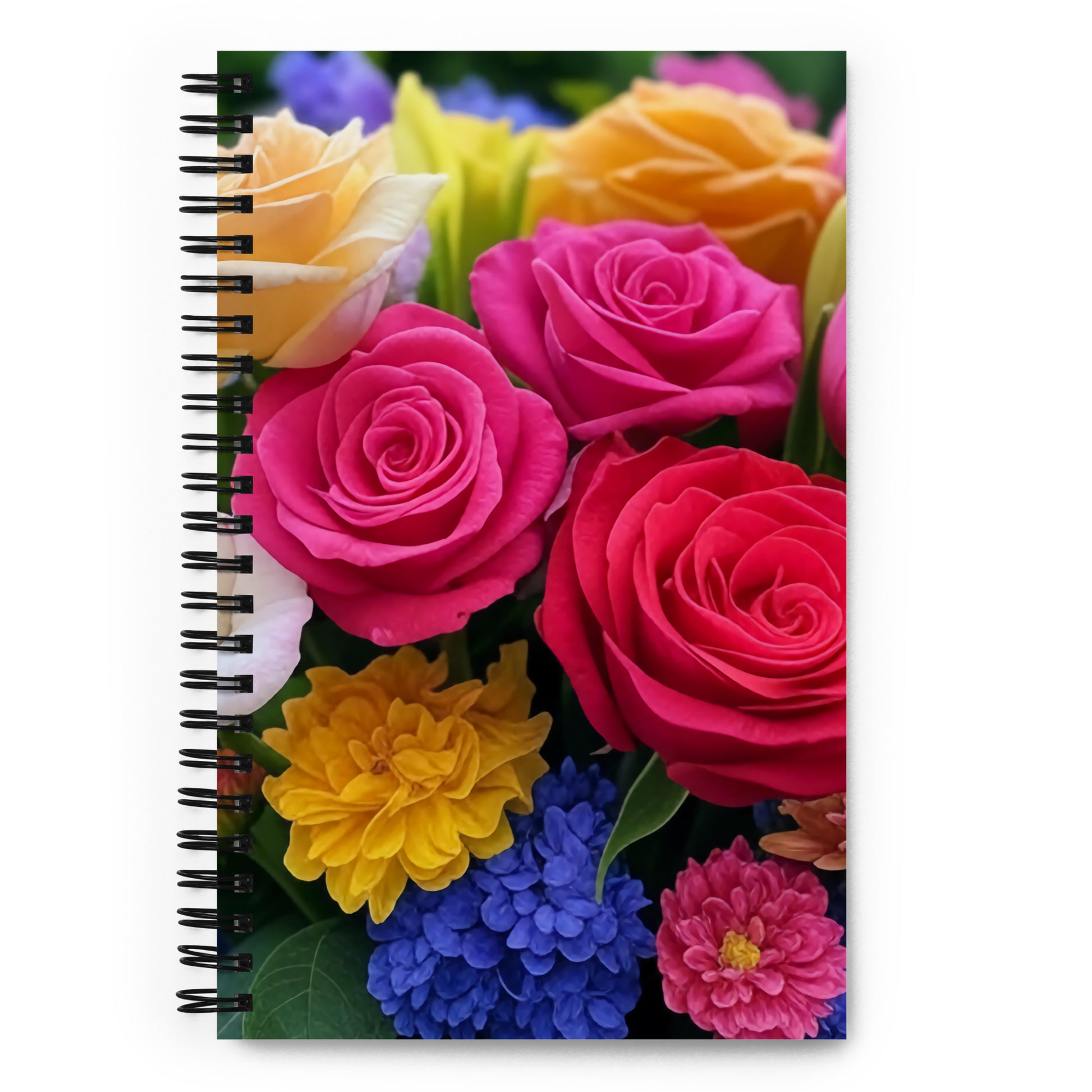“Creative Sketches on Dotted Pages of High-Quality Spiral Notebook”