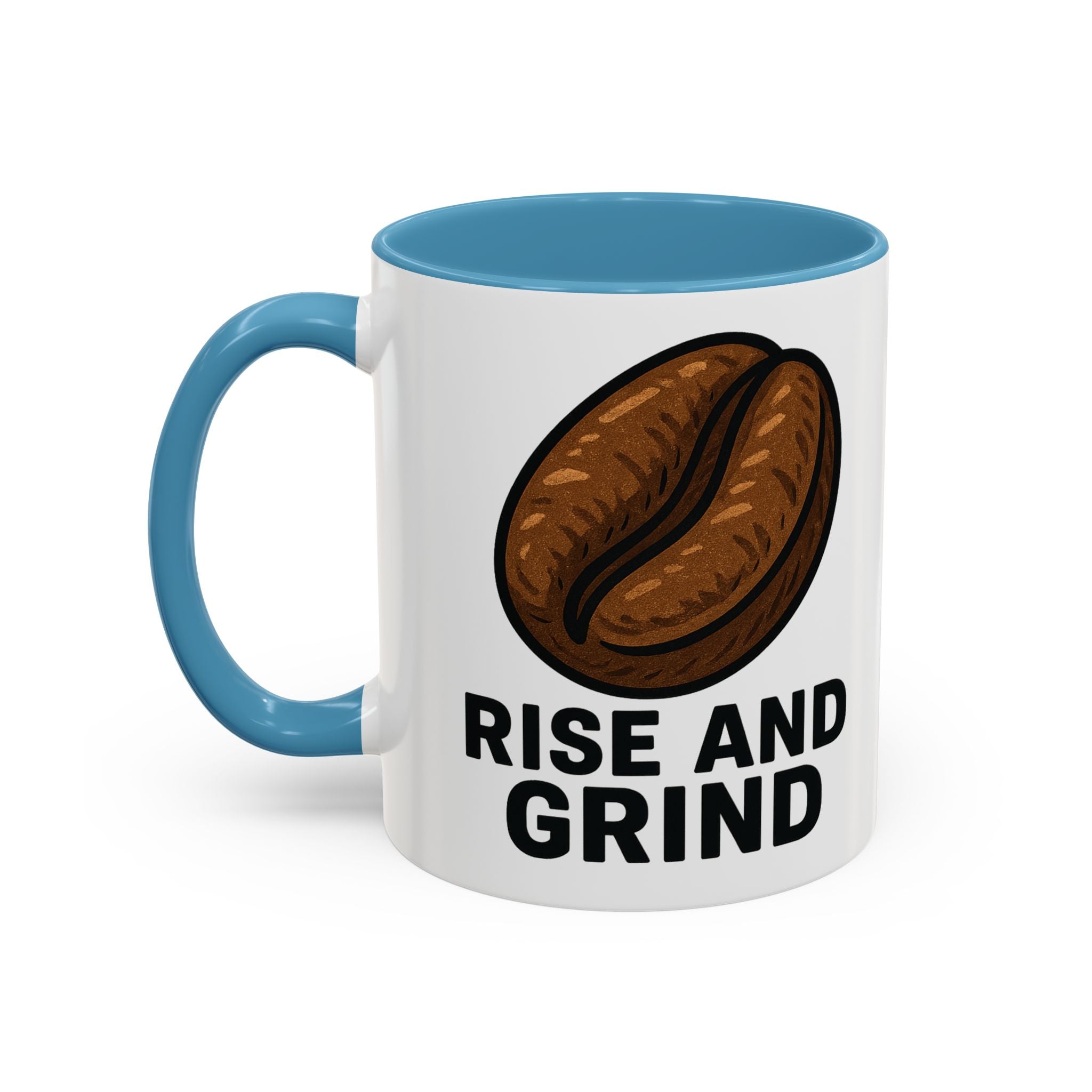 Espresso Cup with Colored Handle and Interior