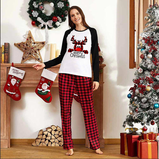 Family Christmas Pajamas for photos – parent-child Christmas PJs