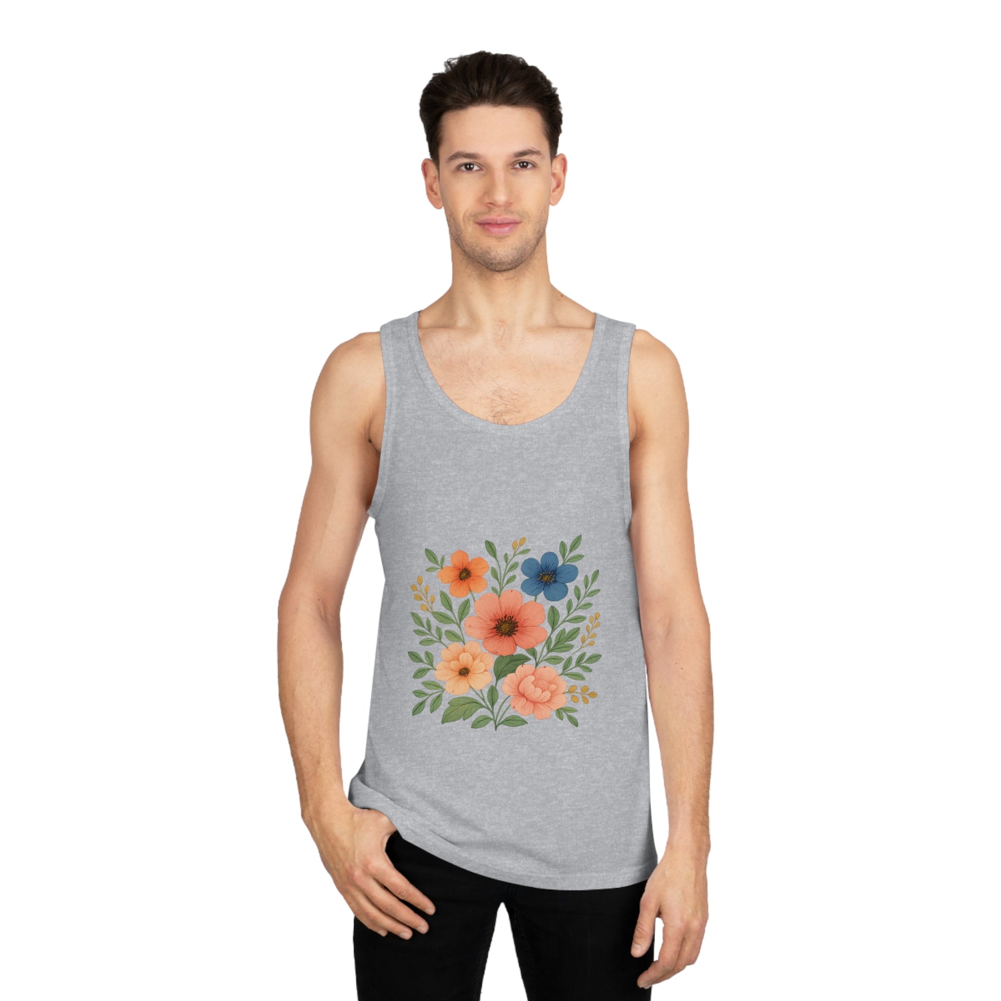Floral Tank for Fitness or Chill Days