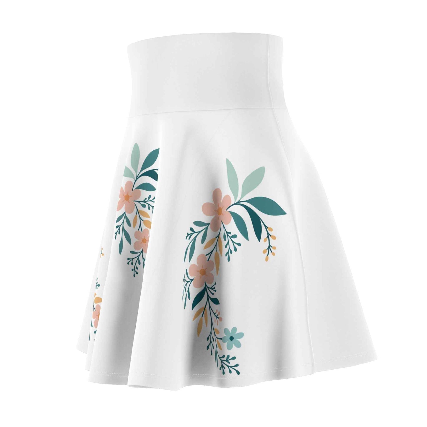 Floral Skater Skirt - Summer Casual Festival Style