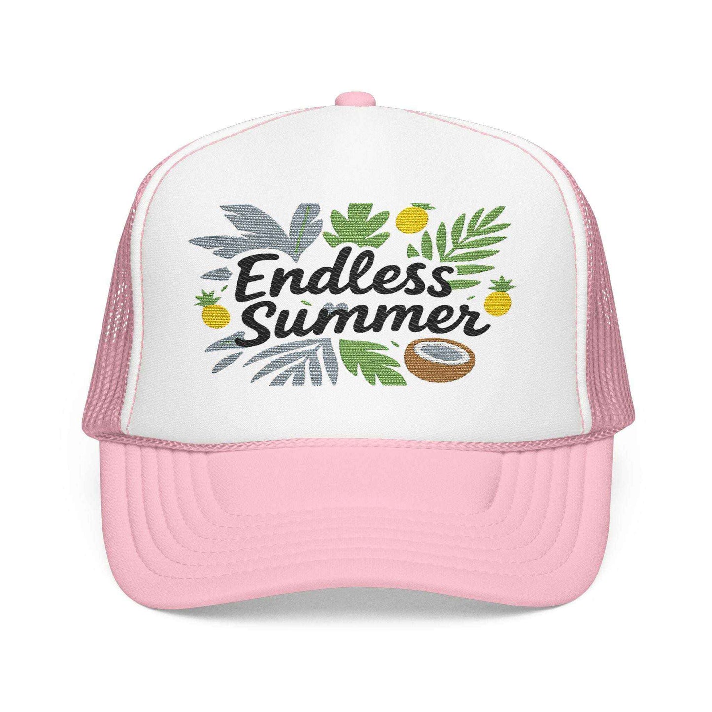 Foam Trucker Hat – Summer Vibes, Tropical Style, Snapback