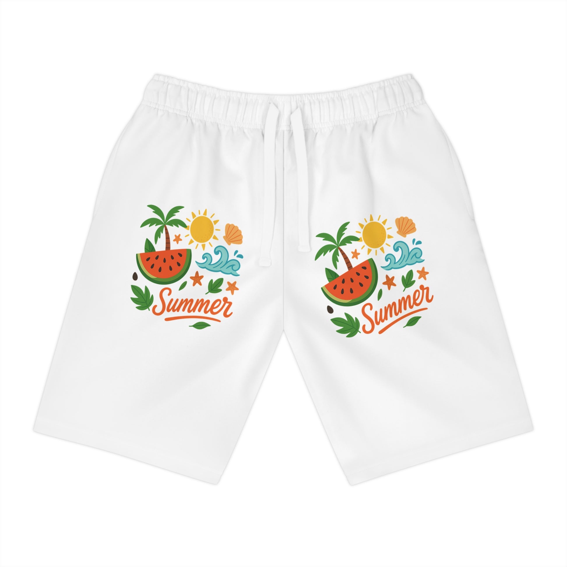 Lightweight athletic shorts with three spacious pockets