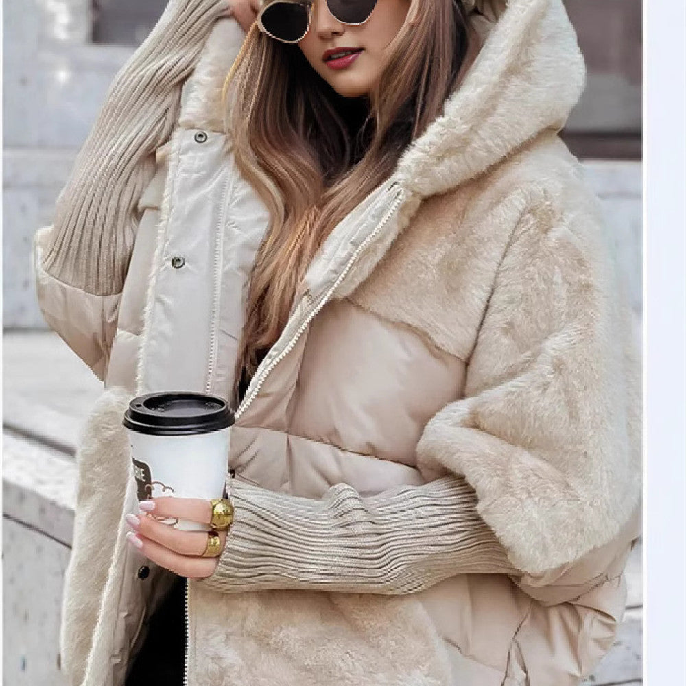 Loose Down Jacket in Black – Timeless Winter Essential