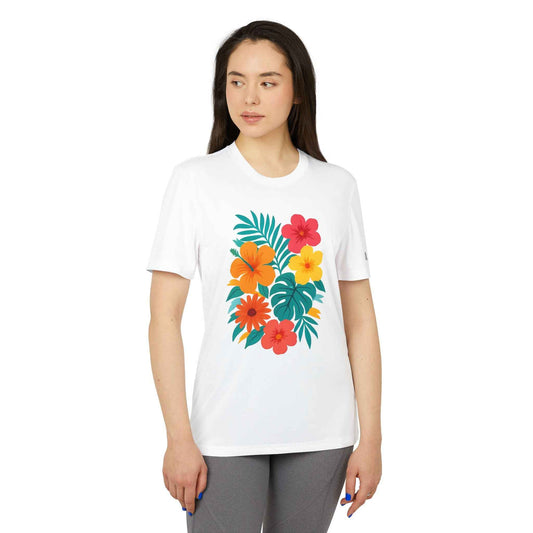 Bloom Active: Tropical Floral Sport Tee