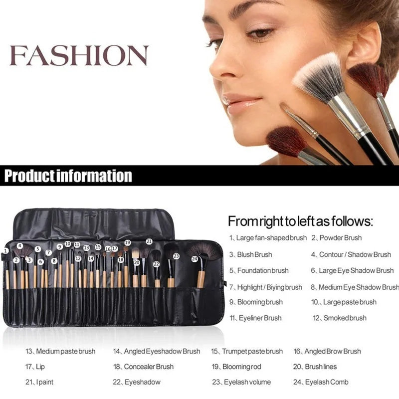 Powder & Foundation Brushes – Seamless Finish