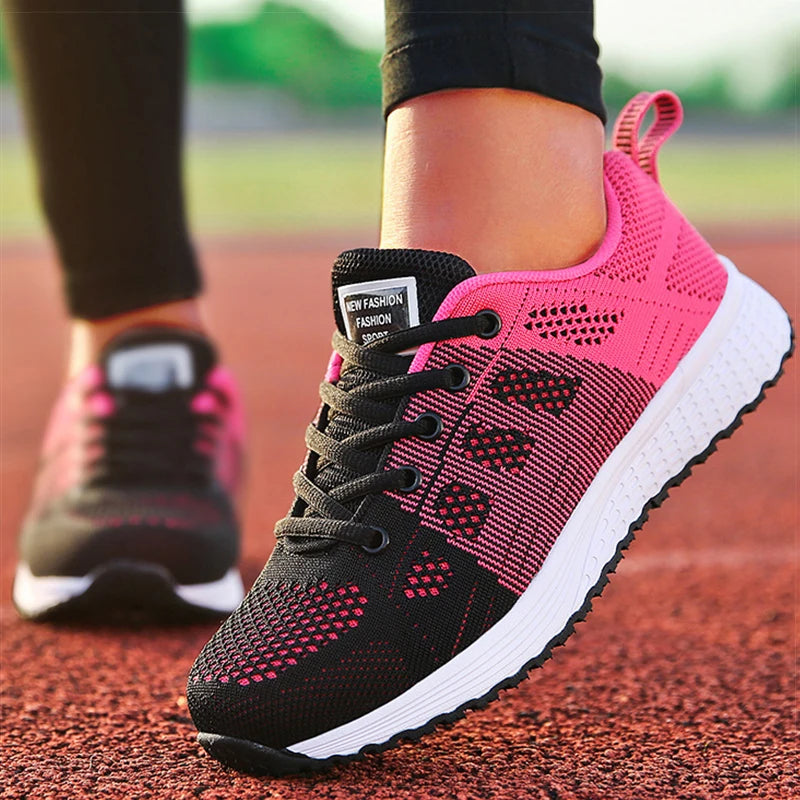 Women Sneakers – Lightweight Breathable Gym Shoes