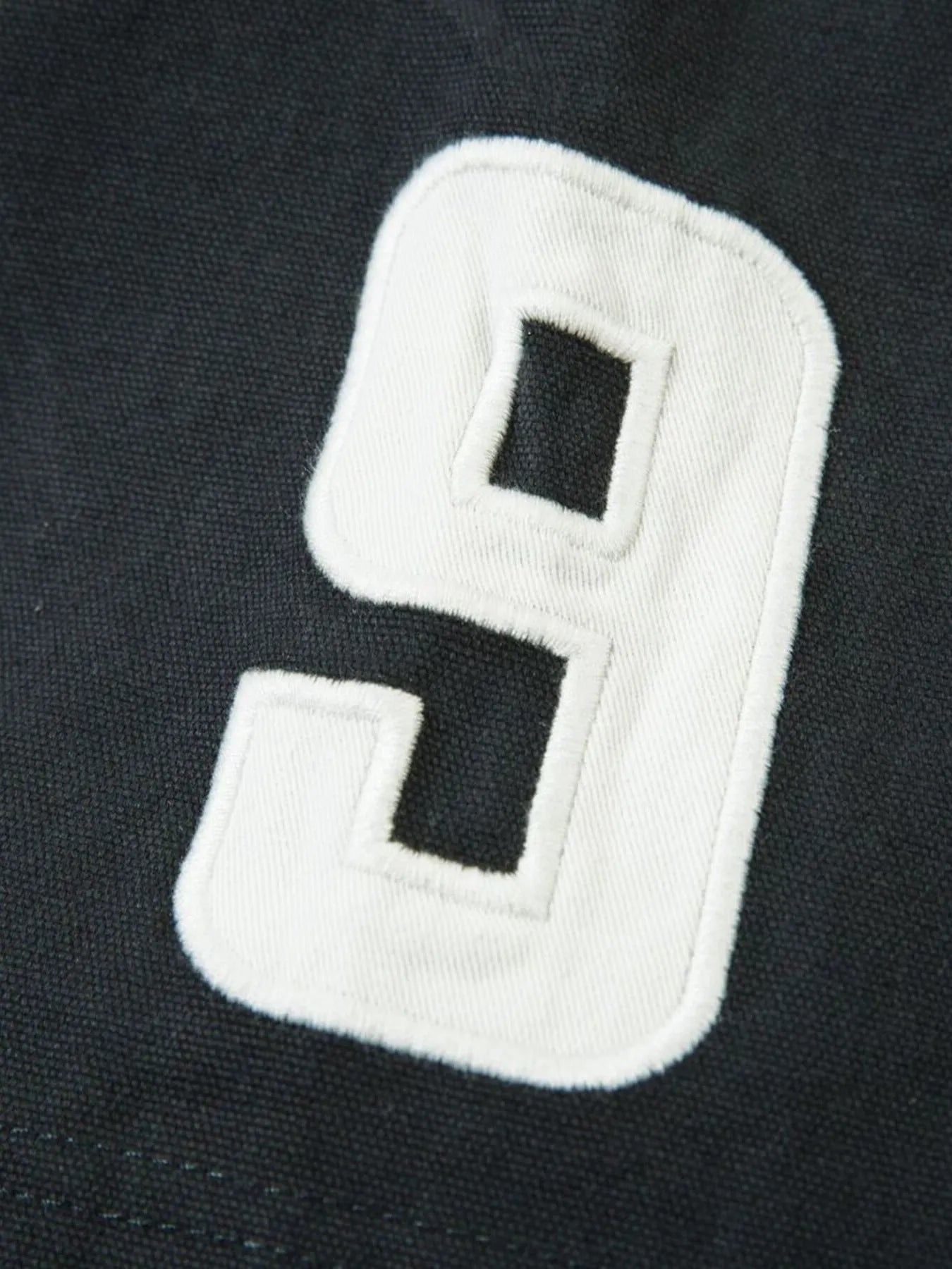 Slight stretch embroidered sweatshirt, men’s fashion