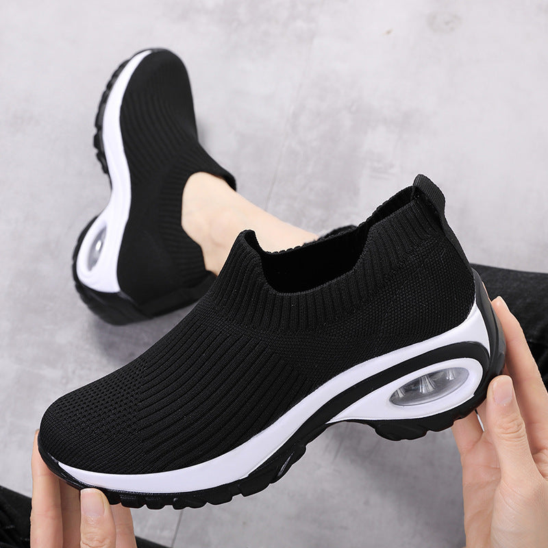 Slip-on breathable sneakers for warm weather comfort
