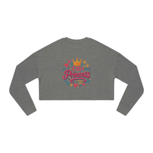 Elegant Women's Cropped Sweatshirt – Stylish Comfy Fit