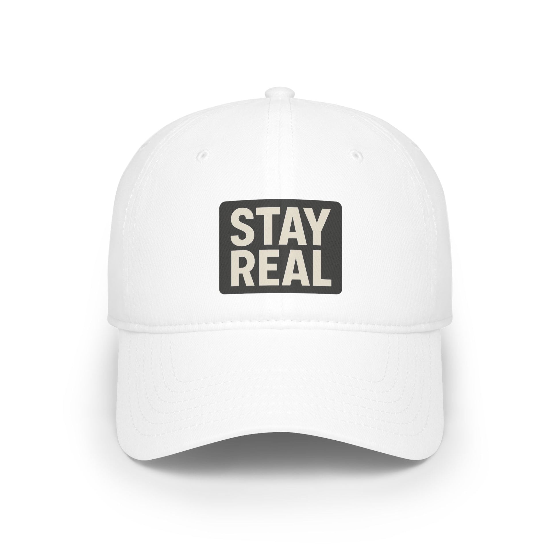 Black low profile baseball cap for streetwear lovers