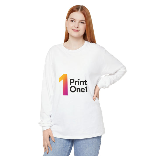Unisex Cotton Long Sleeve T-Shirt – Layered Street Style