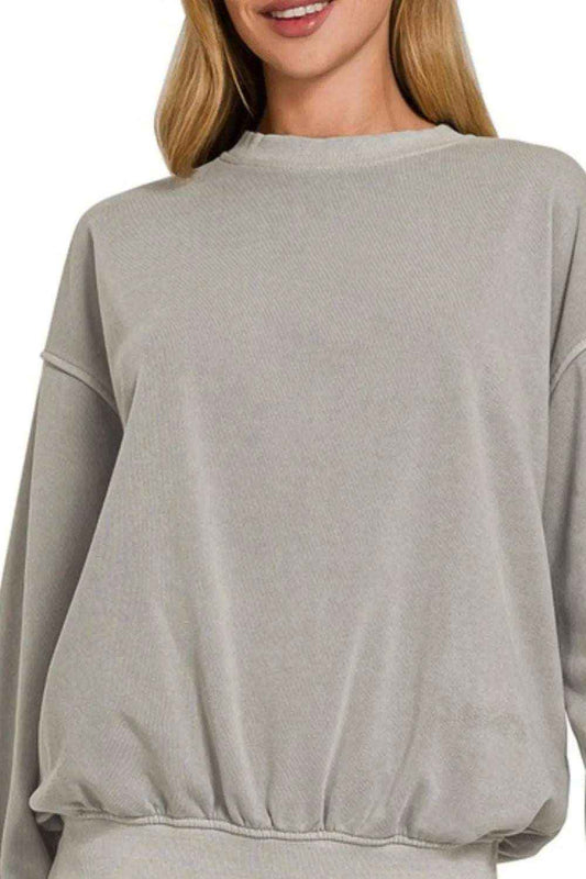 Zenana Soft Fleece Sweatshirt – Comfort Meets Cool