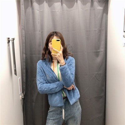 Women's Warm Coral Fleece Jacket – Soft, Cozy, Stylish - www.PrintOne1.com