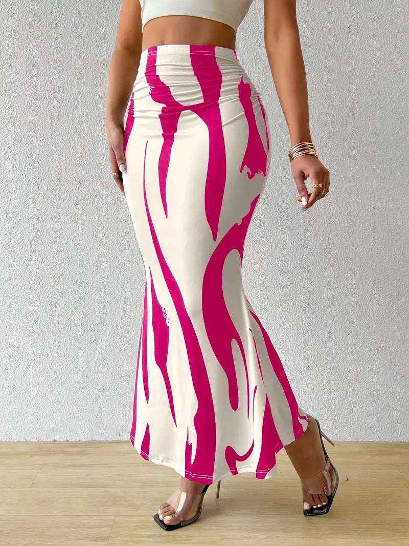 Zebra Slimming Dress – Bold, Elegant & Flattering Fit