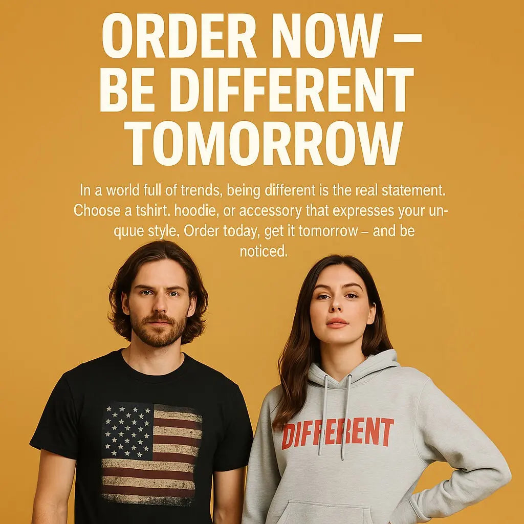 Bold graphic t-shirt with witty quote for confident self-expression