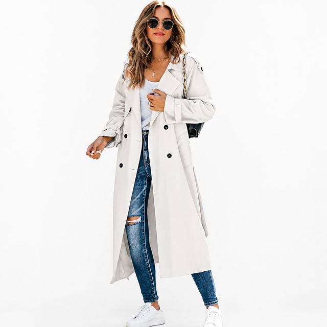 Women's rain jacket packable style in khaki, lightweight acetate fiber layer for travel, commute and mild breezy days now go.