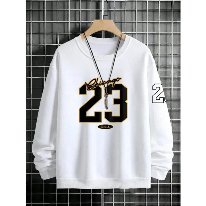 men fleece sweatsuit set pullover neckline detail minimal design