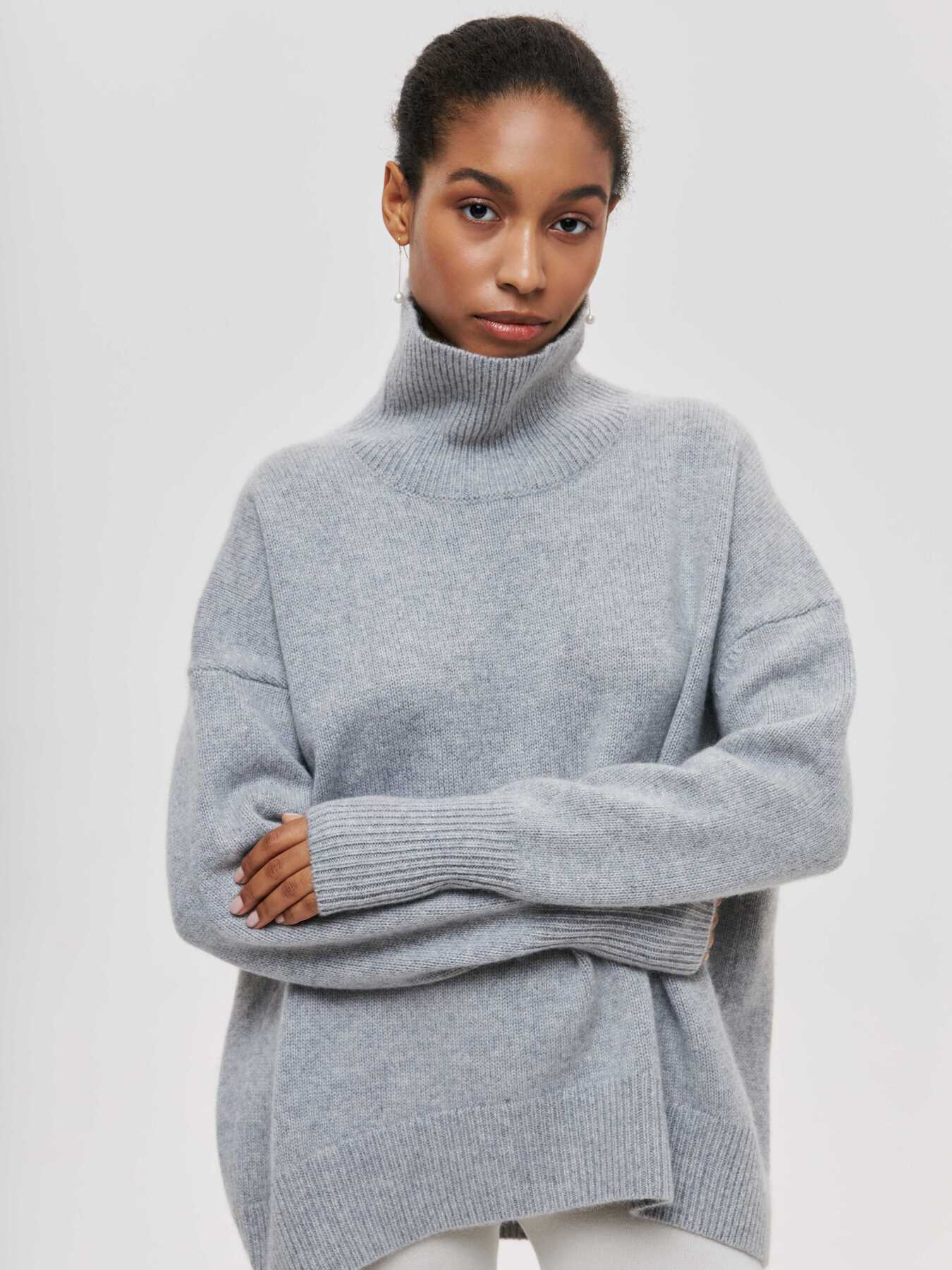 Women’s Winter Turtleneck Sweater - Warmth Without Bulk