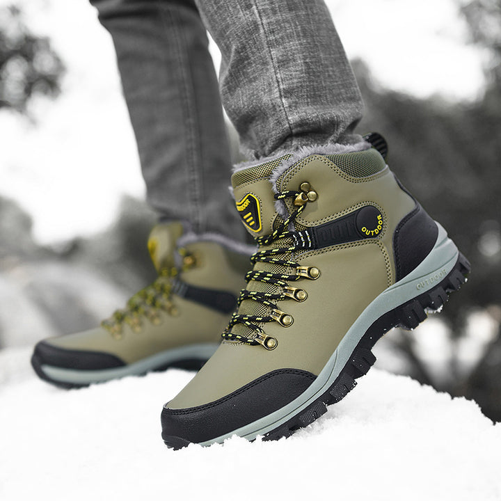 Men’s Winter Snow Boots – Warm, Grip &amp; Go