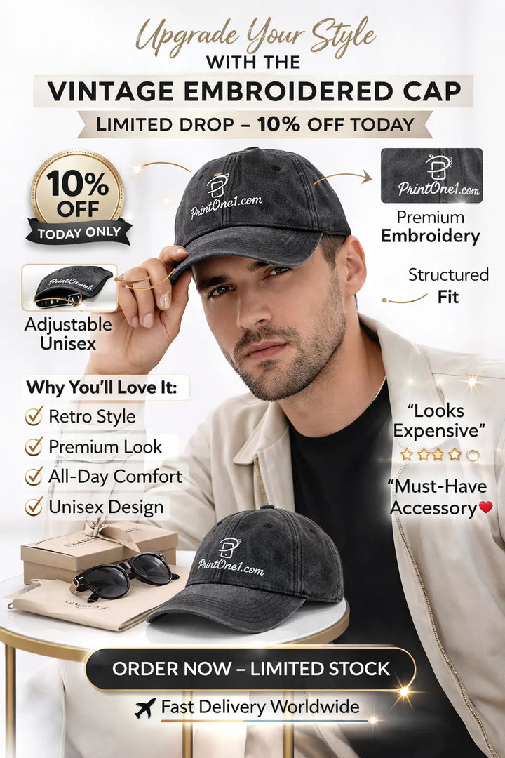 vintage embroidered cap street style cap paired with minimal wardrobe