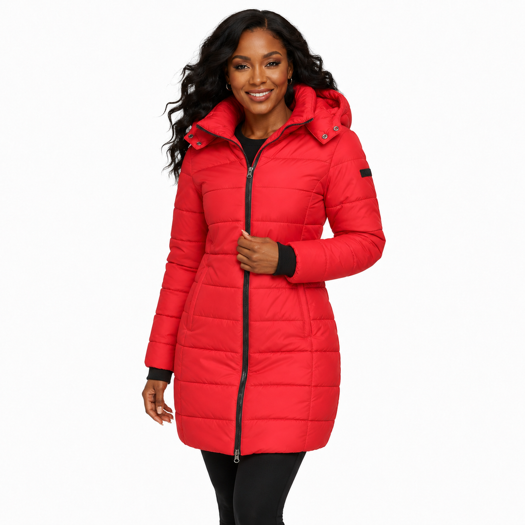 Waterproof Padded Jacket - Loose Fit Everyday Outerwear