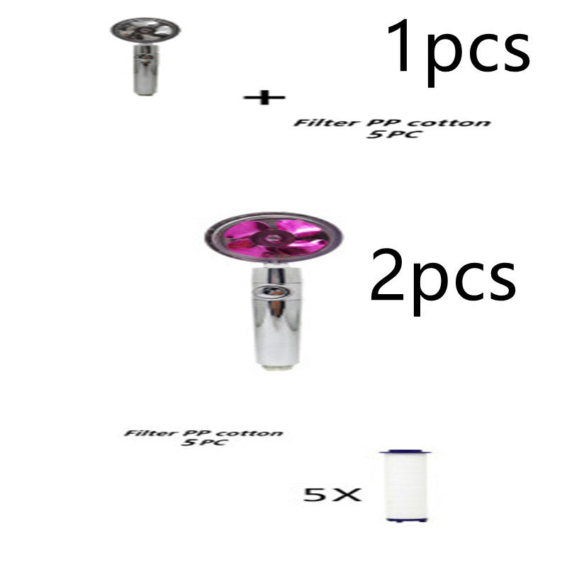 Propeller Driven Shower Head – Turbo Pressure, Save