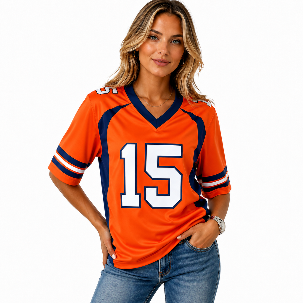 Women's Football Shirt - Sporty Jersey Tee