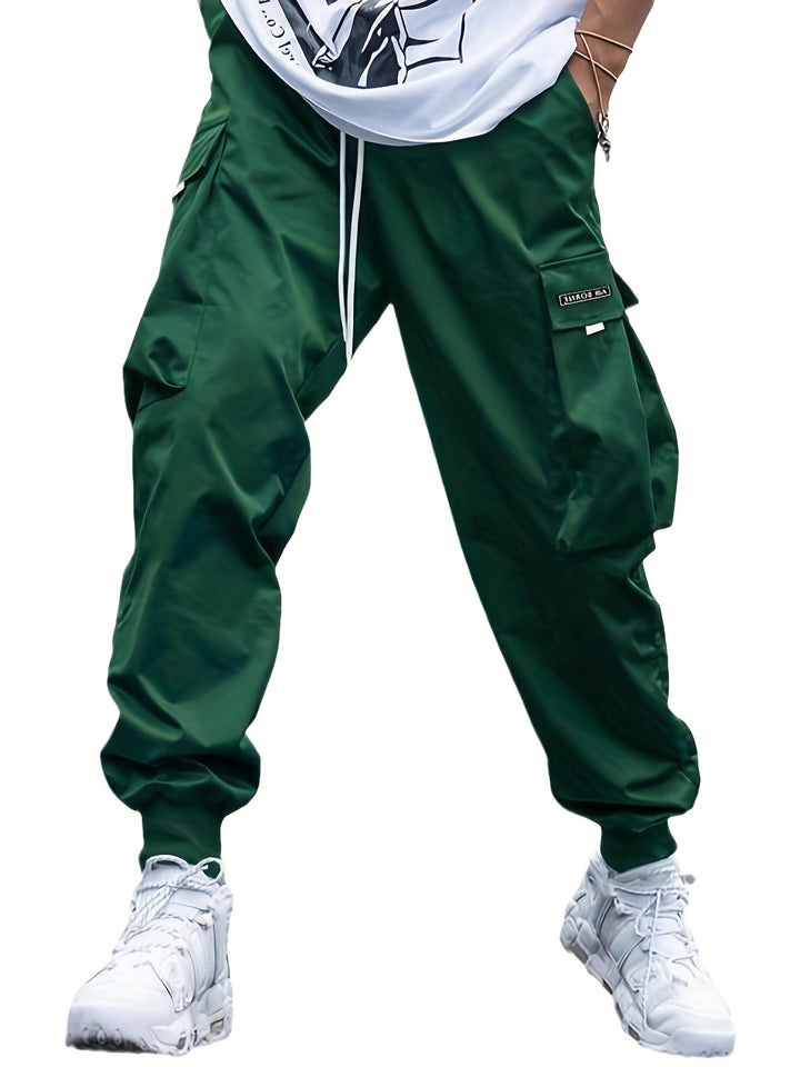Men’s Hip Hop Cargo Pants - Multi Pocket Streetwear