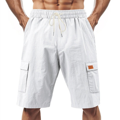 Men’s Linen Drawstring Shorts – Casual Summer Comfort