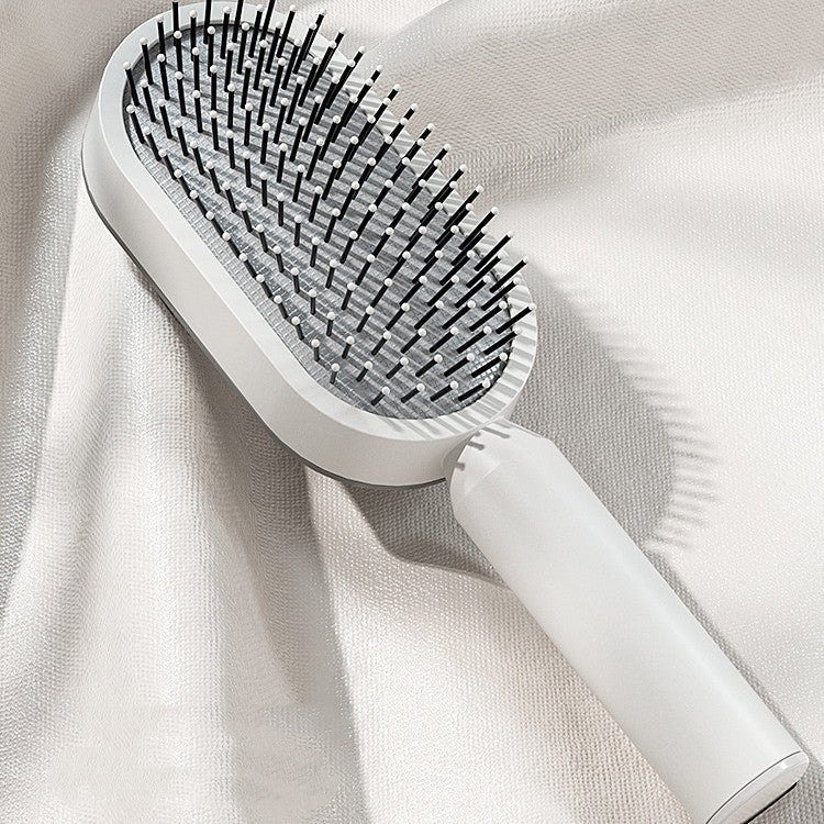 Self Cleaning Hair Brush – Detangle & Shine