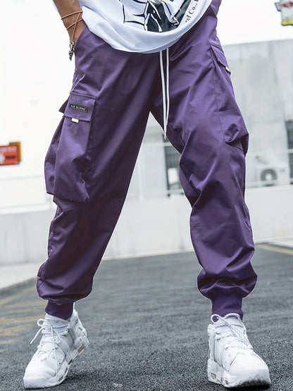 Men’s Hip Hop Cargo Pants - Multi Pocket Streetwear