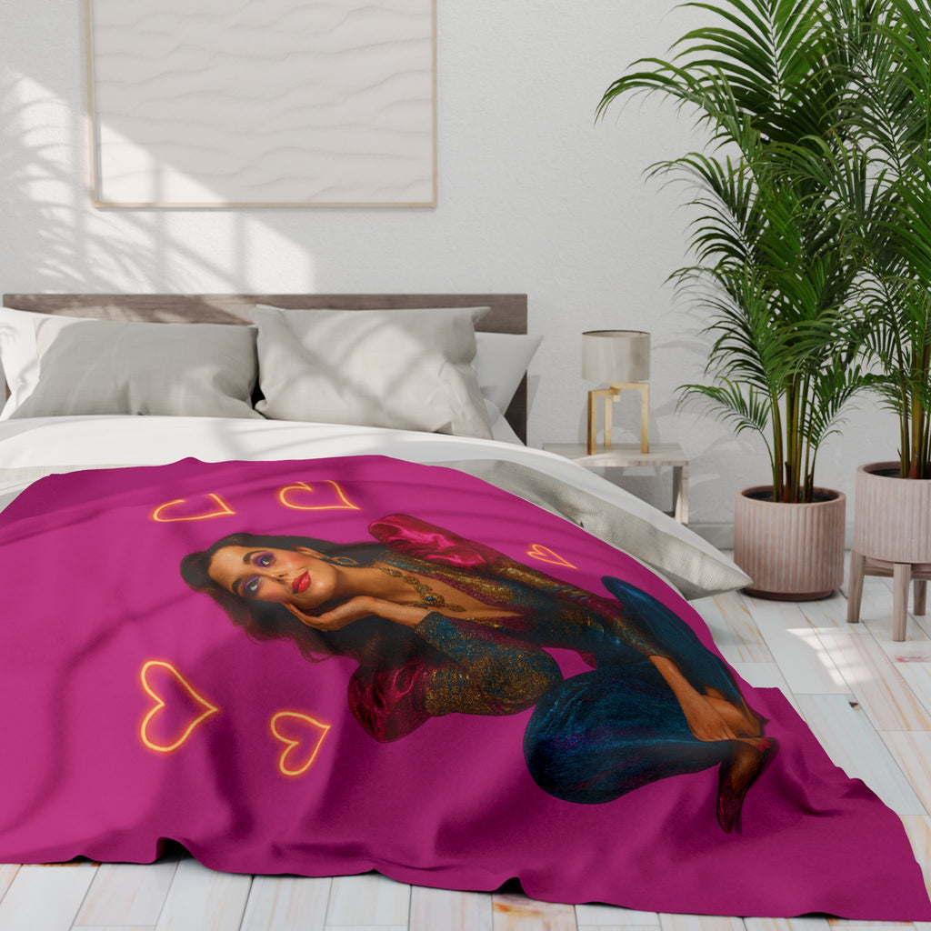 Arctic Fleece Blanket – Vibrant Warmth, Shop Now