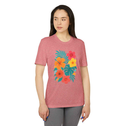 Bloom Active: Tropical Floral Sport Tee