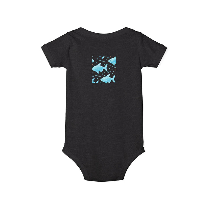 Baby Bodysuit – Ocean Style, Soft Airlume Cotton