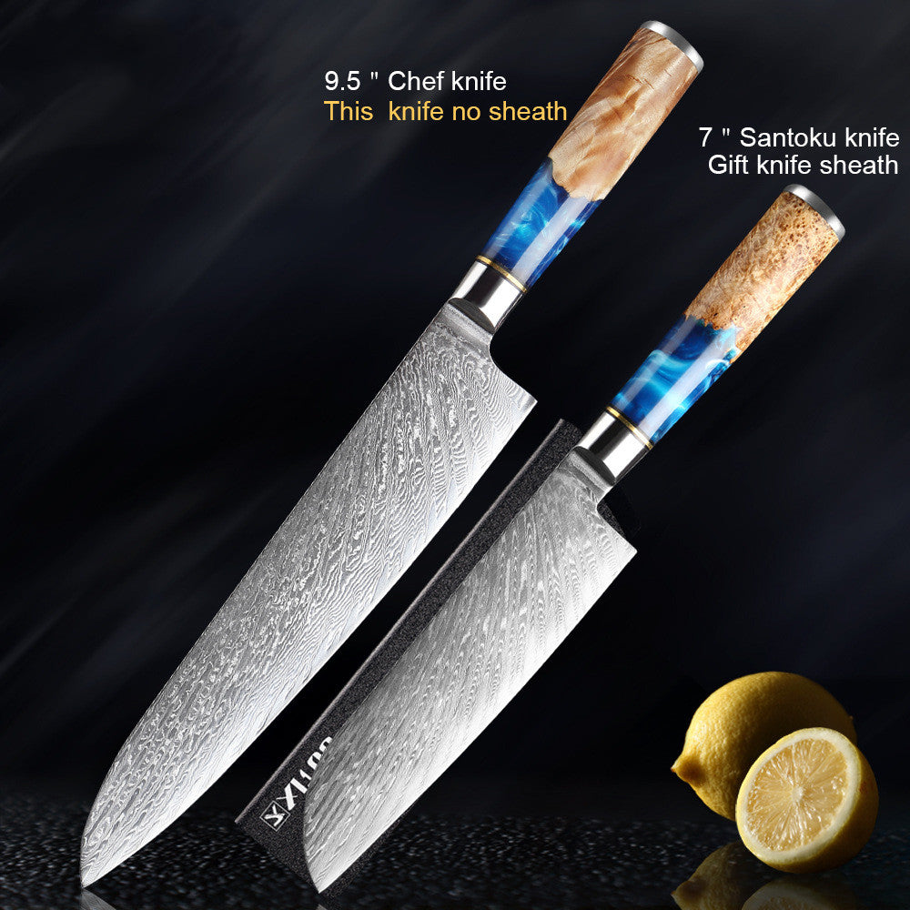 Professional Kitchen Knife Set Stainless Steel Chef Knives