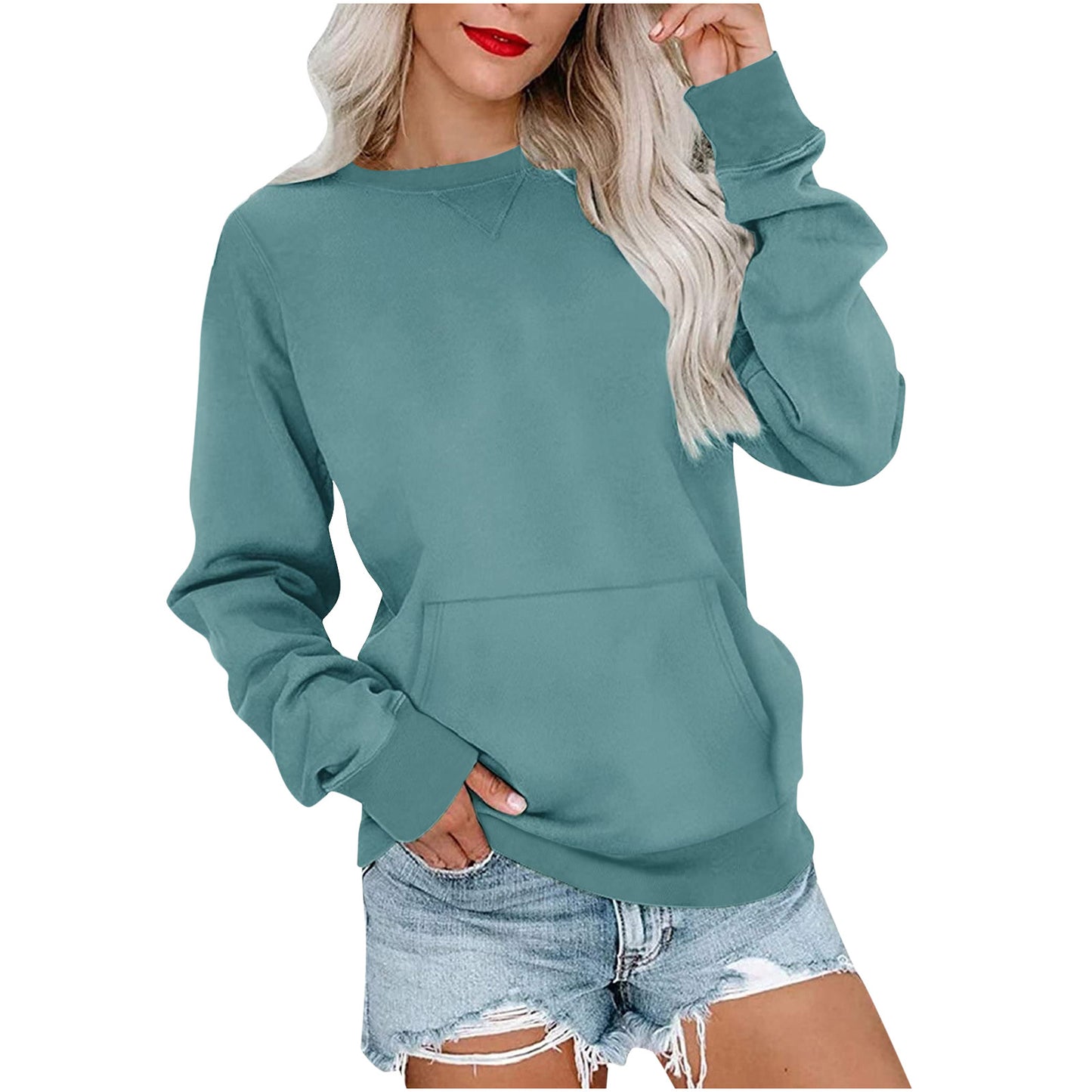 Women's Loose Long Sleeve Sweater – Cozy & Loose Fit
