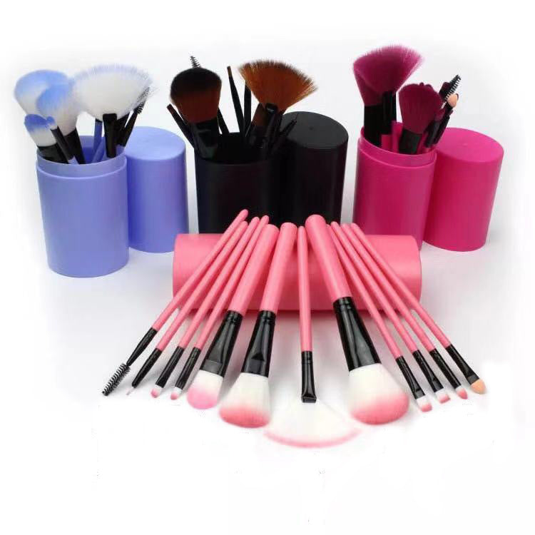 12pcs Makeup Brush Set – Soft on skin, strong on payoff for contour, highlight and eyes
