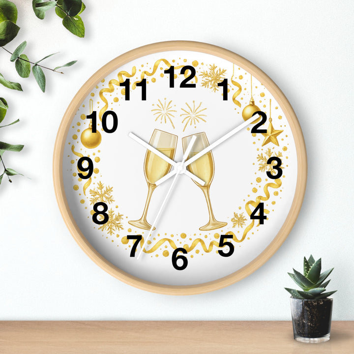 Festive Wall Clock – Celebrate in Style, Shop Now