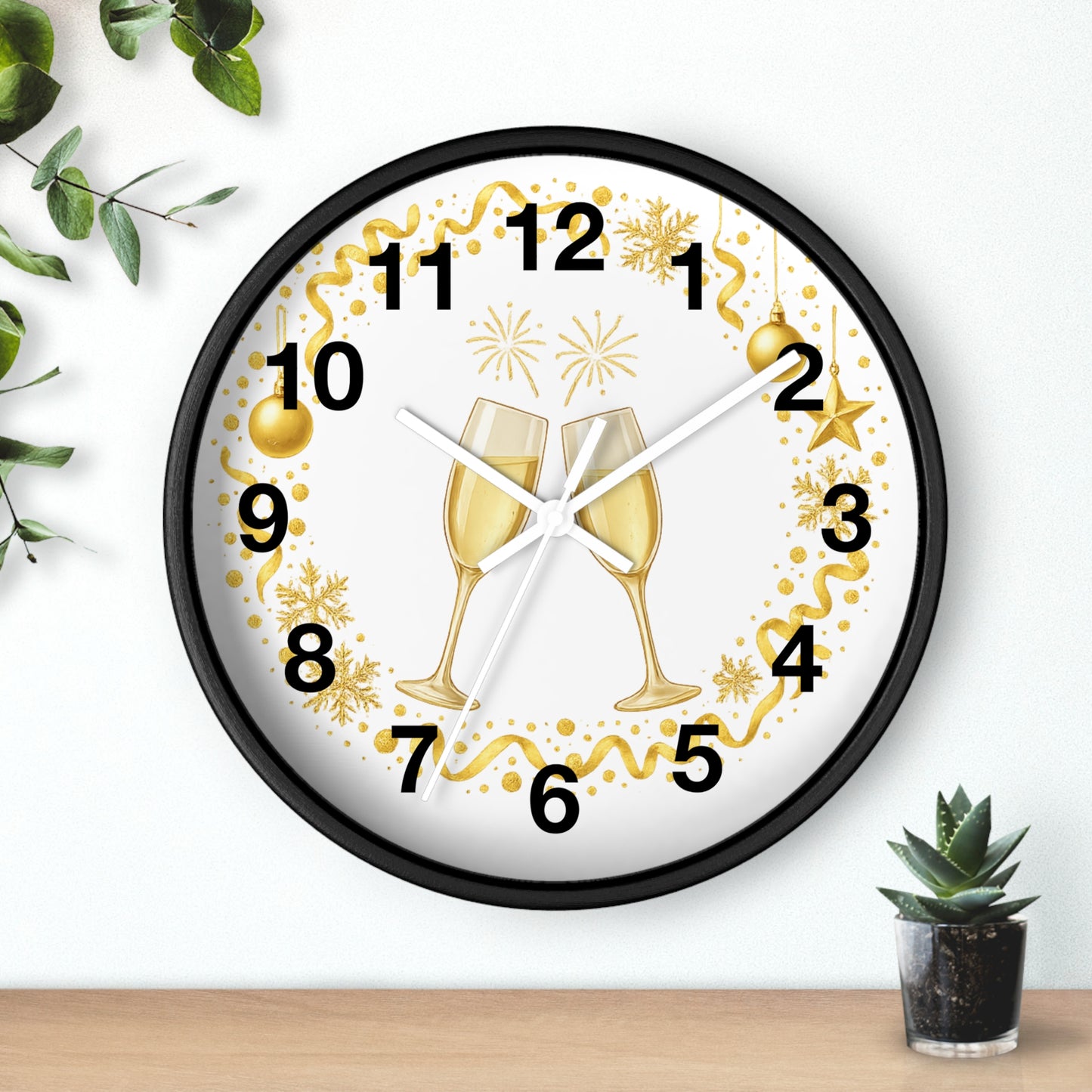 Festive Wall Clock – Celebrate in Style, Shop Now