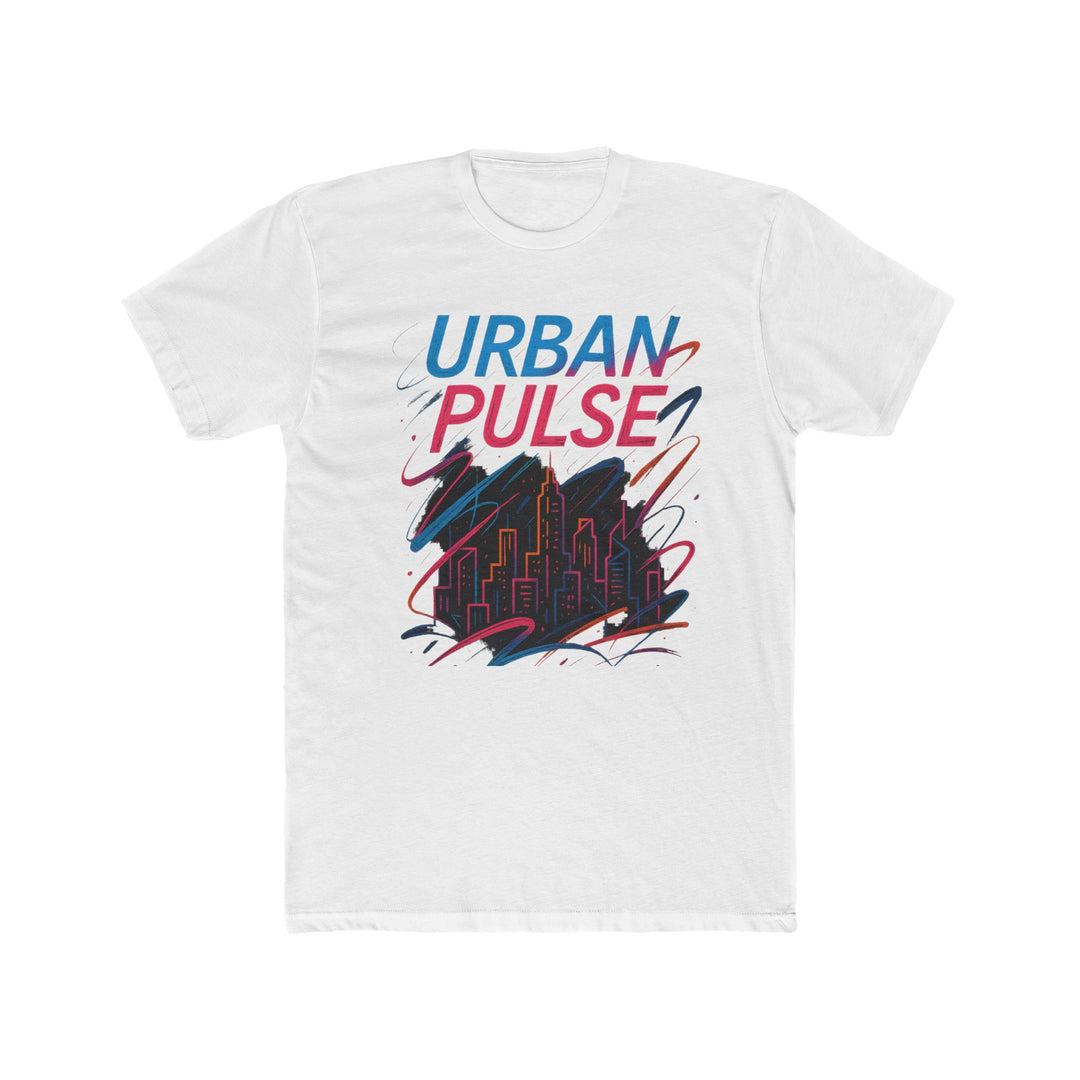 White t-shirt with &