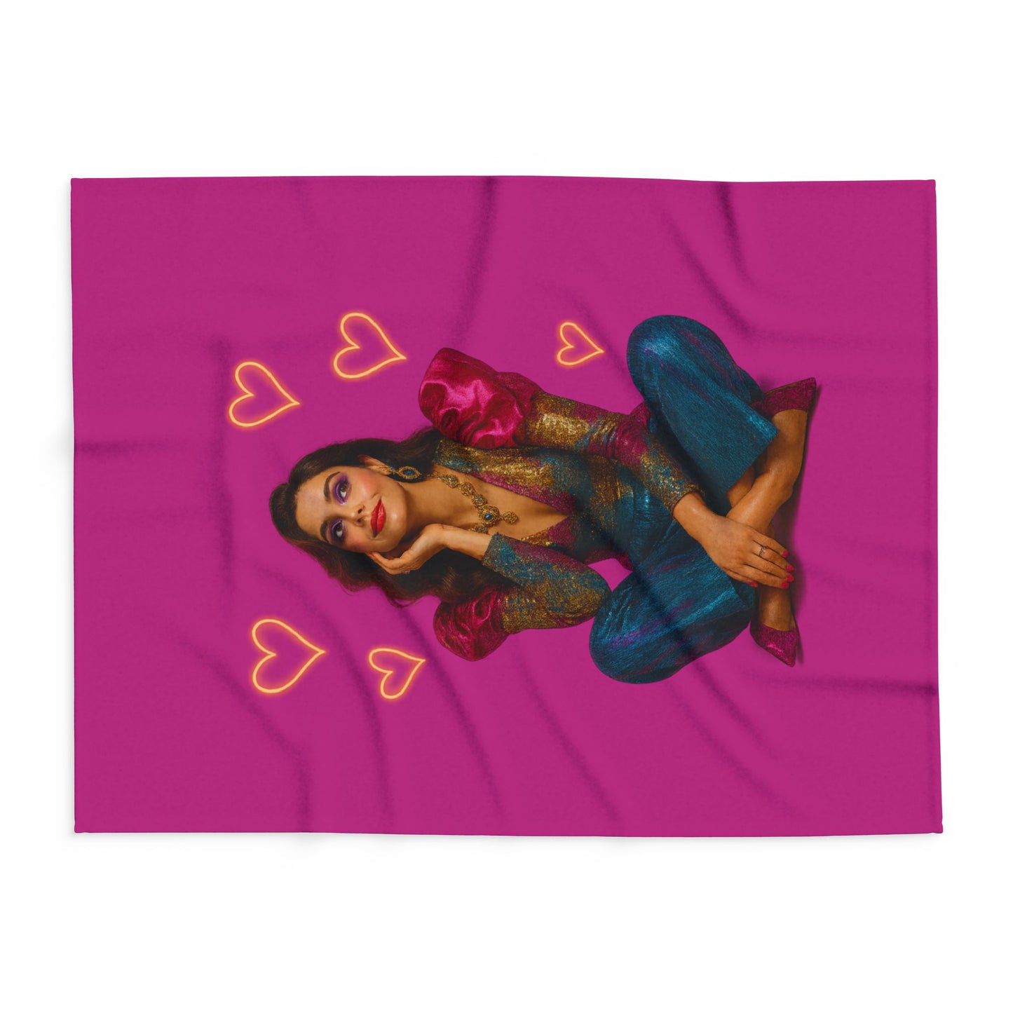 Arctic Fleece Blanket – Vibrant Warmth, Shop Now