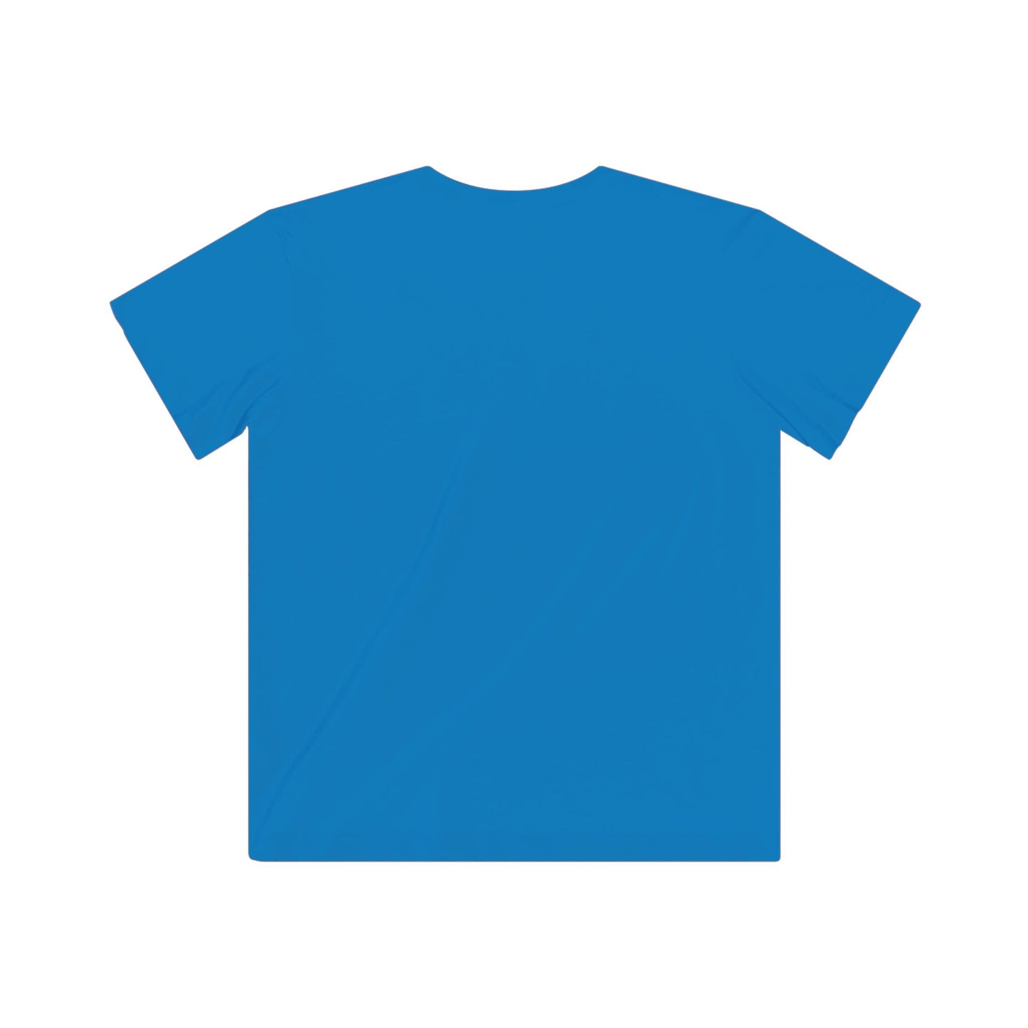 Blue kids t-shirt back view