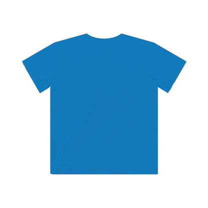 Blue kids t-shirt back view